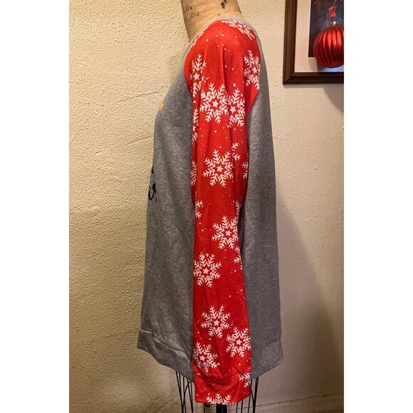 Women’s Plus Size Merry Christmas Pullover Sweatshirt Size 2XL - Picture 4 of 9